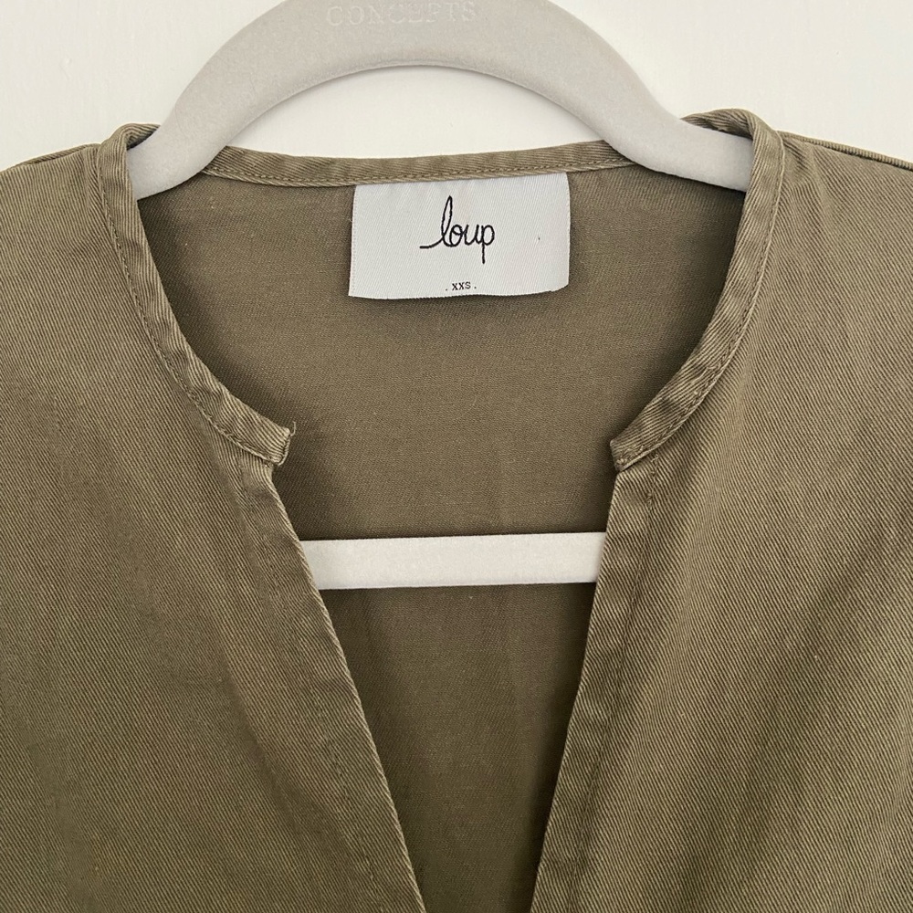 Loup Army Green Jumpsuit